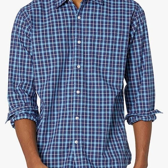 Nwt Amazon Essentials men's long sleeve button down - Picture 4 of 4